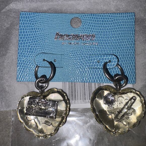 Heaven Marc Jacobs bubble Balloon Razor Earrings RARE NWT Sealed Collab Deftone - Picture 9 of 10